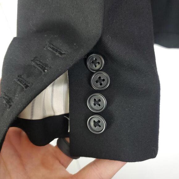 J Crew Blazer Womens 2 Super 120s Wool Career Office 2 Button Professional - Picture 8 of 10